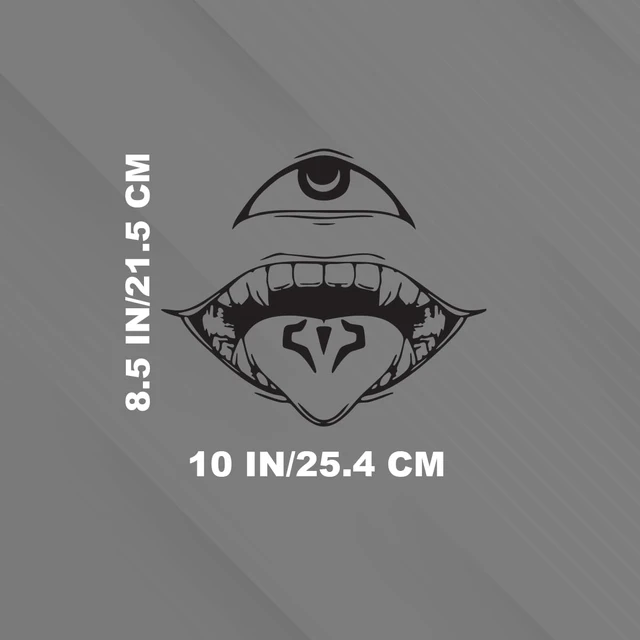 Alt view image 3 of 5 - Jujutsu Kaisen Sakuna Vinyl Decal Car Laptop Wall Decoration Sticker 8.5" in x 10" in