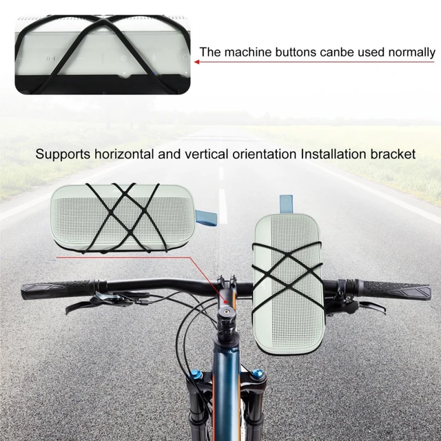 Alt view image 4 of 7 - Bike Motocycle Mount Bracket Holder for Bose SoundLink Flex 2/Soundlink Flex Portable Speaker