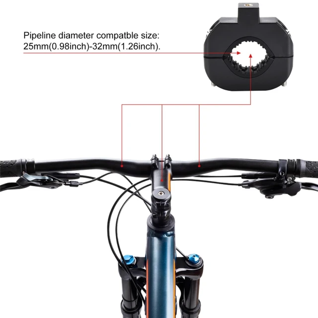 Alt view image 5 of 7 - Bike Motocycle Mount Bracket Holder for Bose SoundLink Flex 2/Soundlink Flex Portable Speaker