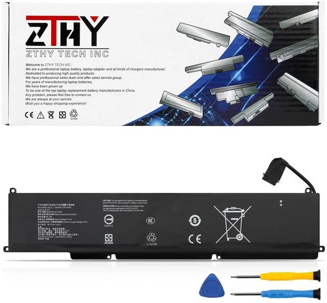 Main image of RC30-0482 Laptop Battery Replacement for Razer Blade 14 2023 RZ09-0482 RZ09-0482VEH3-R3E1 RZ09-0482VWH3-R3W1 Blade 14 2024 RZ09-0508 RZ09-0508VED3-R3E1 RZ09-0508VWD3-R3W1 68.1Wh 15.4V 4422mAh