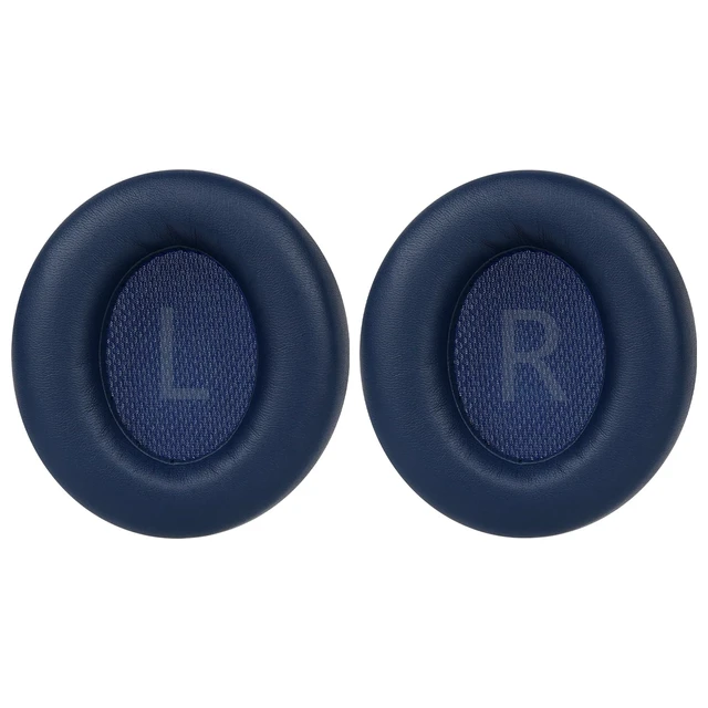 Alt view image 3 of 6 - Ear Pads for Anker Soundcore Space Q45 Life Q45, Blue For Soundcore Space Q45/SpaceQ45/Q45 Model A3040, Protein Leather, Memory Foam, Pair With Installation Tool