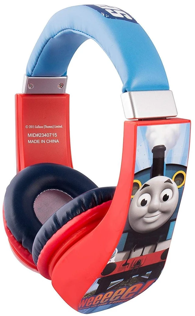 Alt view image 2 of 5 - Kids Safe Over The Ear Headphones, Volume Limiter for Developing Ears, 3.5MM Stereo Jack, Recommended for Ages 3-9