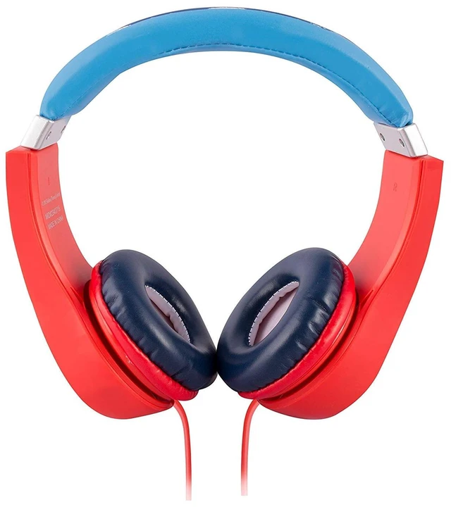 Alt view image 5 of 5 - Kids Safe Over The Ear Headphones, Volume Limiter for Developing Ears, 3.5MM Stereo Jack, Recommended for Ages 3-9