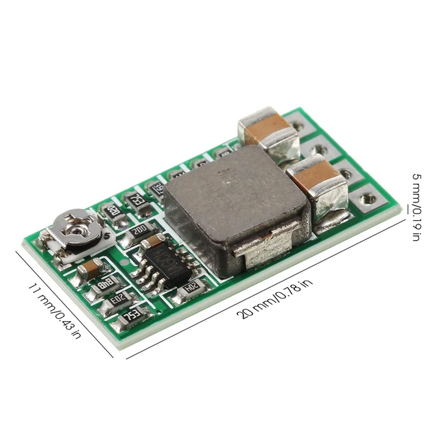 Alt view image 7 of 7 - 20 Pcs 5v Buck Converter 12v to 5v Mini Regulator Module Dc 4.5-24v 12v 24v to 5v 3a Voltage Reducer, Power Supply Transformer Module, Step-down Regulator Board DIY Electronics