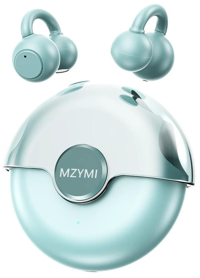 Main image of Open Ear Earbuds, Bluetooth Clip On Headphones for Sports (Sky Blue)