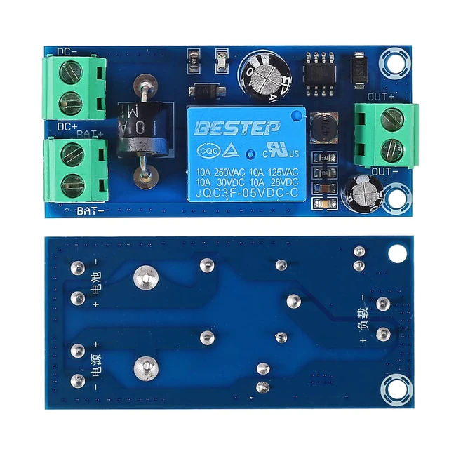 Alt view image 2 of 6 - 5PCS YX850 Power Failure Automatic Switching Standby Battery Lithium Battery Module 5V-48V Universal Emergency Converter