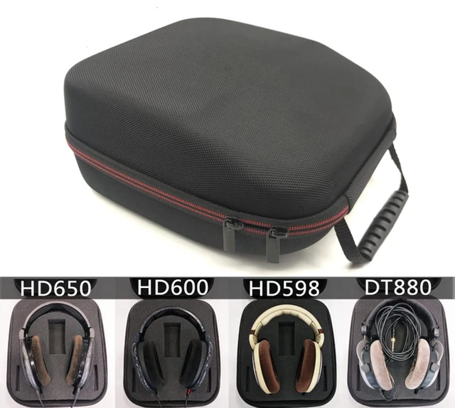 Alt view image 2 of 5 - Headphone Cases Headphone Carrying Case for Sennheiser HD660s 650 600 599 598 CS (Oxford)