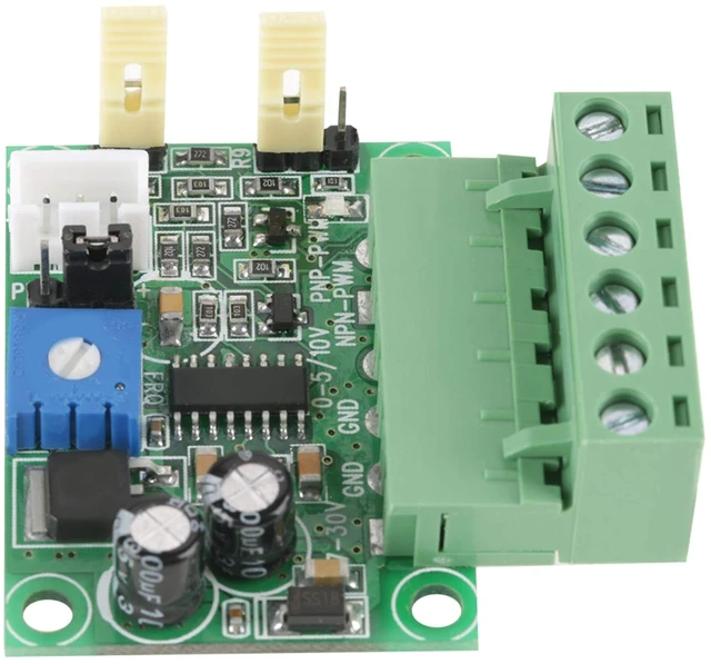 Main image of Voltage to PWM Converter 0-5V/0-10V Analog Input Voltage to PWM 2KHZ-20KHZ Converter Module 200mA, Module