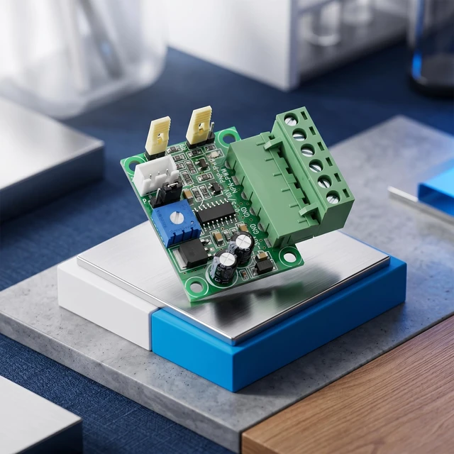 Alt view image 5 of 7 - Voltage to PWM Converter 0-5V/0-10V Analog Input Voltage to PWM 2KHZ-20KHZ Converter Module 200mA, Module