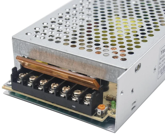 Alt view image 2 of 4 - 12v 10a Power Supply,Universal Regulated Switching Transformer Adapter for LED Strip Lights,CCTV Camera,and Computer Project with AC 110-240V to DC 12v10a 120W Converter and Low Voltage Output