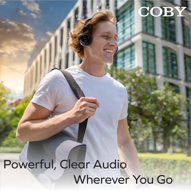 Alt view image 4 of 7 - Foldable Wireless Bluetooth Headphones Over Ear with Mic, TF Card & AUX 5HR Rechargeable Playtime, Hands-Free Calling, Detachable Cable, Sound Isolation, Great For PC, Gaming, Travel & Kids 3+