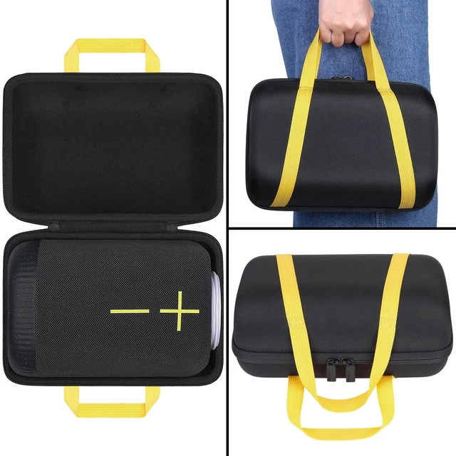 Alt view image 4 of 7 - Hard Case for Ultimate Ears UE EPICBOOM Wireless Speaker, Black Travel Protective Storage Bag with Handle, Shockproof EVA Shell and Soft Lining