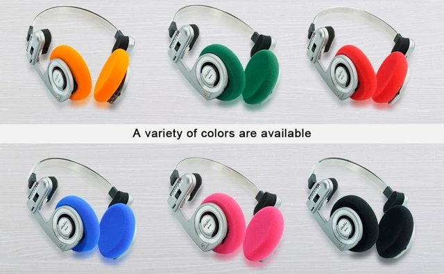 Alt view image 7 of 7 - GVOEARS Replacement Cushion Earpads for Koss Portapro Headphones 1 Pair (Green)