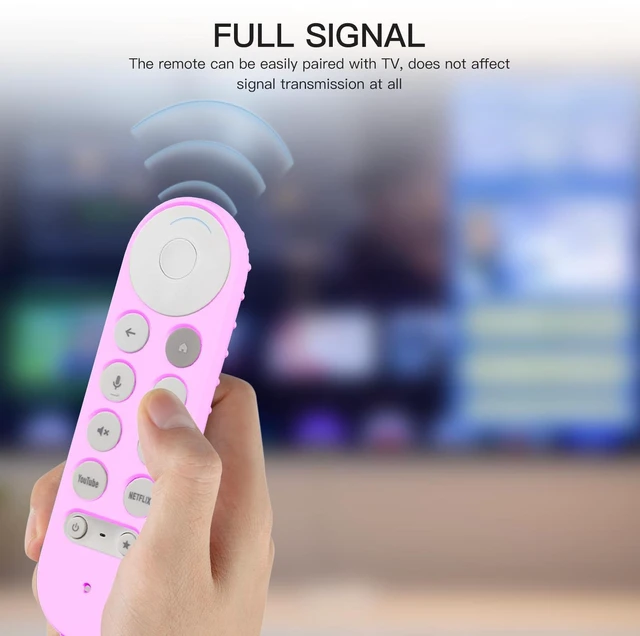 Alt view image 5 of 7 - Silicone Glow Cover Case for Google TV Streamer 4K 2024 Protective Sleeve Set for Google TV Streamer 4K Host Box +Voice Remote,Anti-Slip Scratch Shock Protection (Glow Purple)
