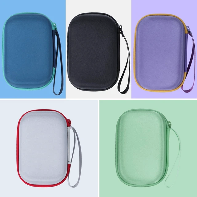 Alt view image 2 of 7 - Storage Case Compatible with Anker Soundcore Select 4 Go Speaker (Blue + Teal Case)