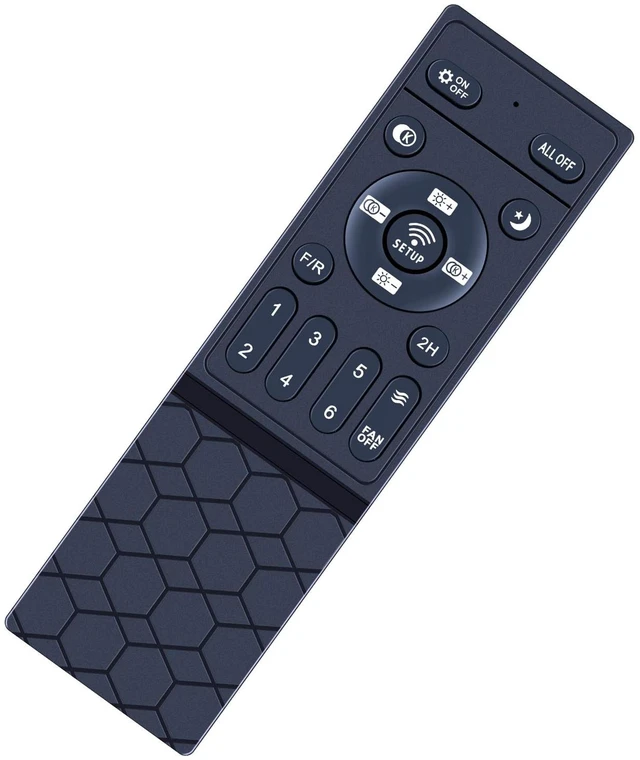 Main image of Ceiling Fan Remote Control for Most Low-Profile Ceiling Fans with Lights LP-FSD01, LP-FSD02, LP-FSD03, LP-FSD04, LP-FSD05, LP-FSD06, Easy to Pair