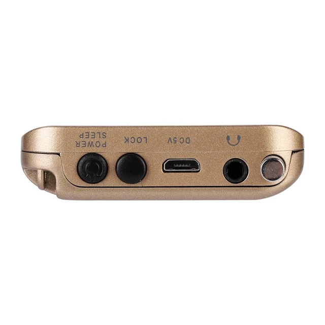 Alt view image 3 of 7 - Aviation AIR/FM/AM/CB/SW/VHF Full Band Portable Shortwave Radio Receiver - Handheld Airband With Built-in 700mAh Battery, LCD Display, Headphone (Gold)