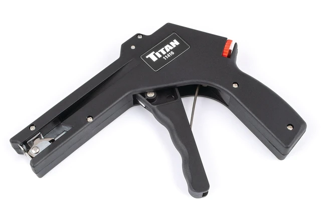 Main image of 11416 Adjustable Cable Tie Gun, Black
