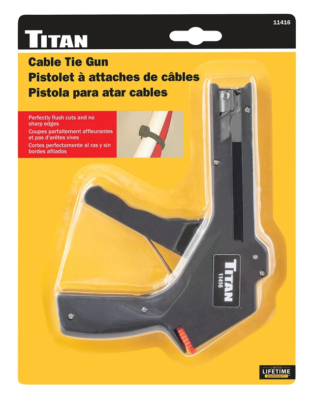Alt view image 4 of 4 - 11416 Adjustable Cable Tie Gun, Black