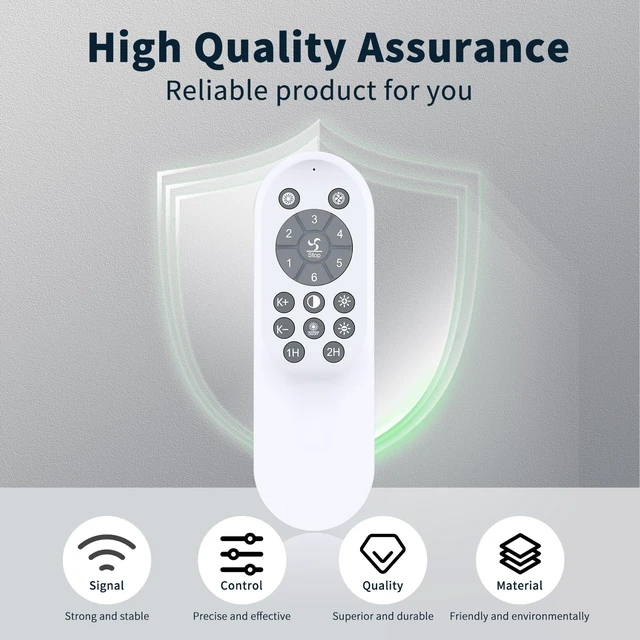 Alt view image 3 of 7 - Replacement Remote Control for AHAWILL JX-215 JX-235,TRIBILLION Ceiling Fan for JX-CLF OCLF244 255-Wall FL-16in 2051-Outdoor CF-Yellow 2051-Outdoor CF-Black 250-yellow