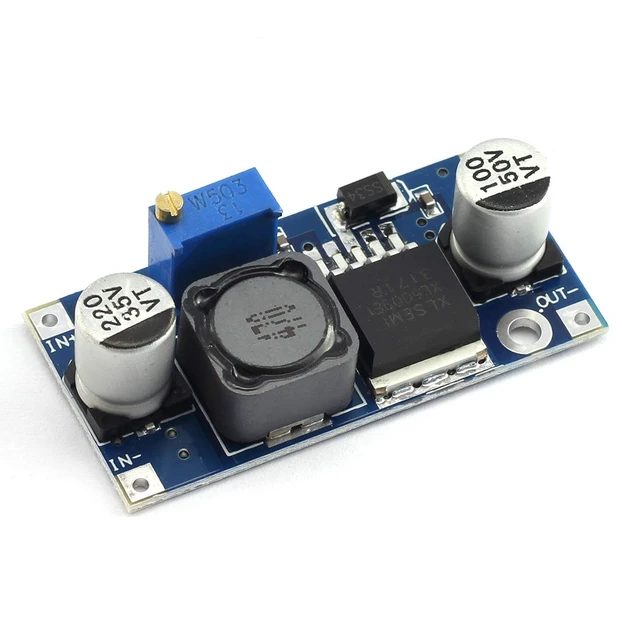 Alt view image 5 of 6 - 6pcs XL6009 DC-DC Booster Converter Module 3V-32V to 5V-35V 4A Adjustable Step-up Voltage Regulator 5V 9V 12V 24V Power Supply Module