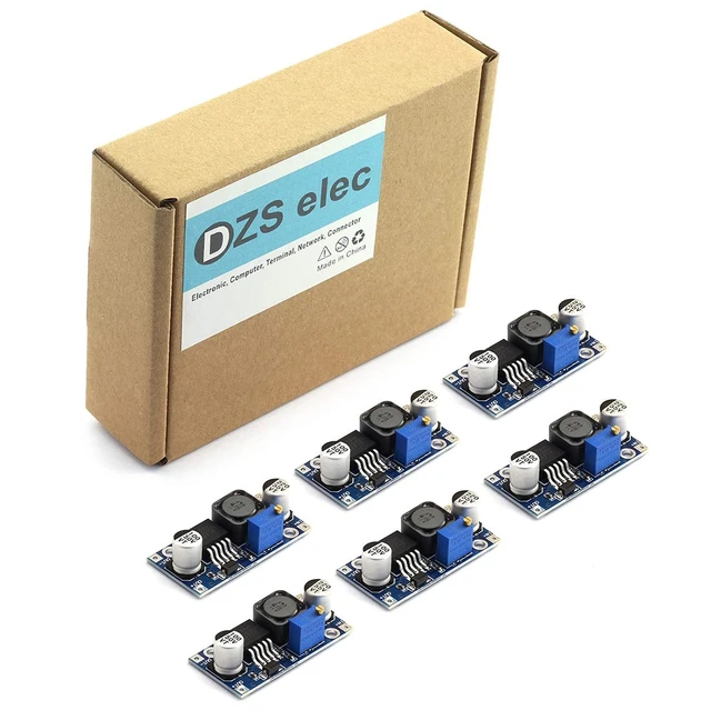 Alt view image 6 of 6 - 6pcs XL6009 DC-DC Booster Converter Module 3V-32V to 5V-35V 4A Adjustable Step-up Voltage Regulator 5V 9V 12V 24V Power Supply Module