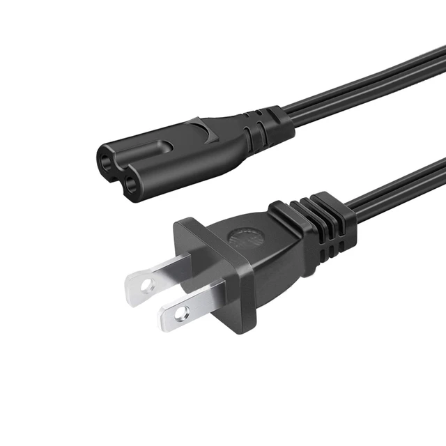 Main image of AC Power Cable 2 Prong Cord 8.2ft Replacement for HP Officejet Pro Printer Replacement for HP 9015, 9015e, 9025, 9020, 9018, 9010 Officejet Pro Printer