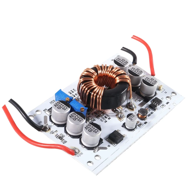 Alt view image 2 of 7 - 3pcs 600W Constant Current Boost Converter DC-DC 10V-60V to 12-60V 10A Adjustable Step-up Power Supply Module Booster Constant Voltage Constant Current Power Converter Module