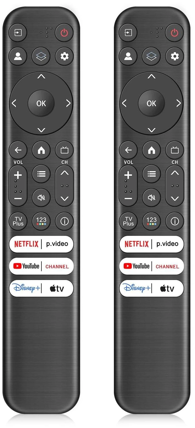 Main image of 2PC RC813 Remote Control Replacement Compatible with Q550G Q650G Q670G Q750G QM850G S370G S450G S470G S550G FHD HDR LED UHD QLED Smart TVs