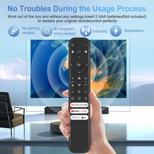 Alt view image 4 of 7 - 2PC RC813 Remote Control Replacement Compatible with Q550G Q650G Q670G Q750G QM850G S370G S450G S470G S550G FHD HDR LED UHD QLED Smart TVs