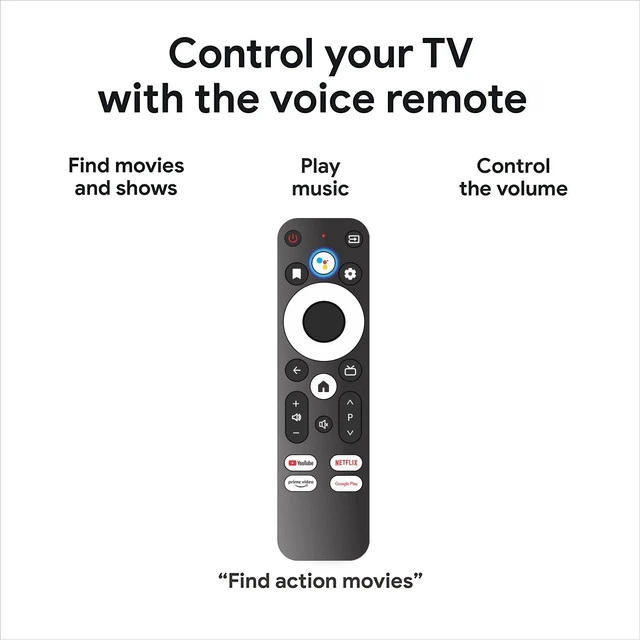 Alt view image 2 of 2 - Smart Voice Replacement Remote Control for MECOOL Google G10 Reference and Goolge Chromecast with TV and Newer
