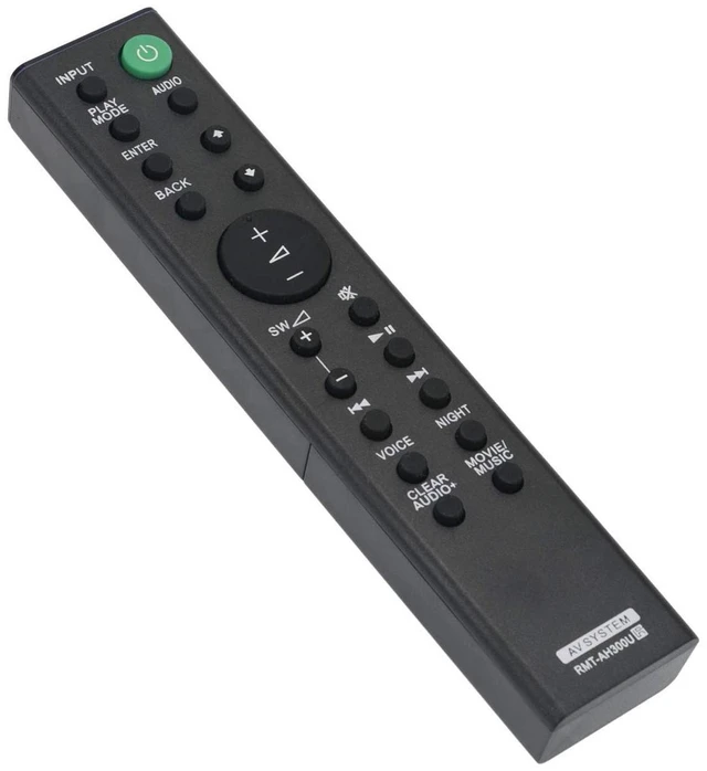 Alt view image 3 of 7 - Replacement Remote Control for Sony Soundbar HT-CT20 HT-CT290 HT-CT291 SA-CT290 SA-CT291 Sound Bar