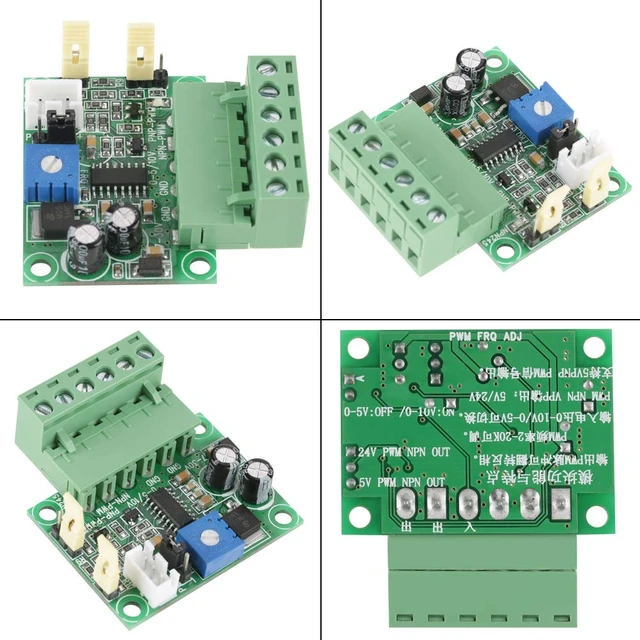 Alt view image 4 of 7 - Analog Voltage To Pwm Converter, 0-5V/0-10V Analog Input Voltage To 0-100% Pwm 2Khz20Khz Converter Module