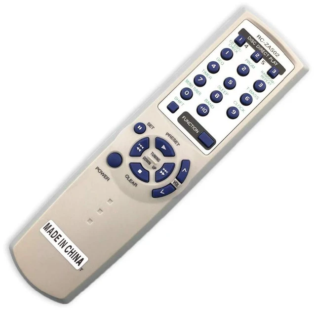 Alt view image 2 of 2 - 1PCS remote control suitable for AIWA tv AV SYSTEM Audio power amplifier RC-ZAS02 CONTROLLER DVD PLAYER