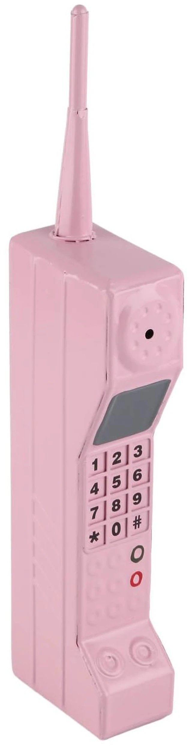 Main image of Retro Brick Cell Phone Ornament - 90s Phone Prop Brick (Pink) Iron Brick Cellphone Model Vintage Cell Simulation Photographic Props for Photography,Movie Scenes,Home or Desktop Decoration