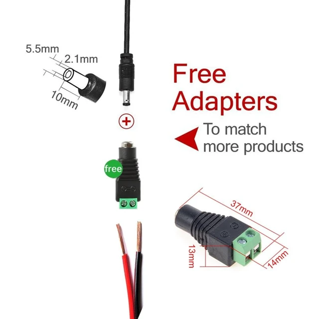 Alt view image 7 of 7 - 24V 96W LED Driver 120V AC to DC 24V 4A LED Transformer, AC-DC Power Adapter Supply for RGB W5050 WS2811 5050 3528 LED Strip Module Light, CCTV Camera, LCD Monitor, Massage Chair
