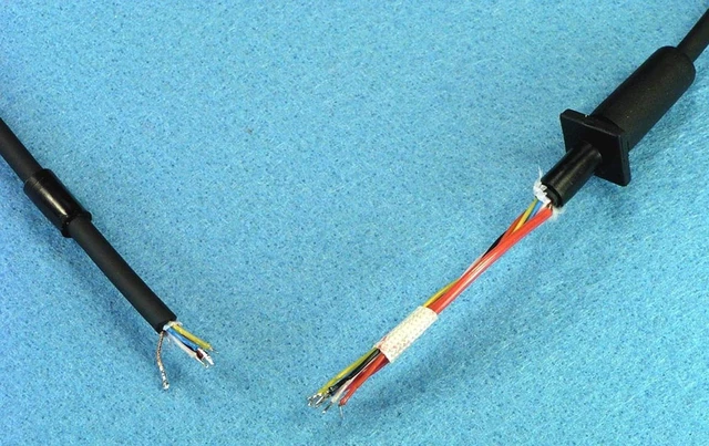 Alt view image 3 of 3 - Replacement MIC CORD - 6 wire - 10 Ft Coiled - CB / Ham Radio - MIL10