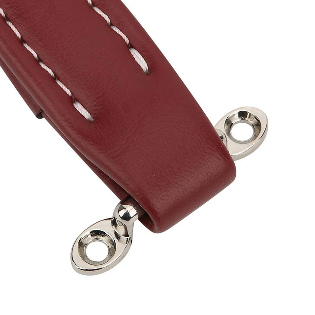 Alt view image 7 of 7 - PU Leather Amplifier Handle, Rough Textured Embossed Guitar Speaker Handle for Guitar Amp