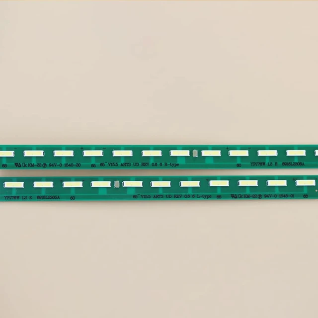 Alt view image 4 of 7 - LED Backlight Strip TV Replacement Parts for 65UH6030 65UH615A 65UF6450 65UH6030-UC 65UH615A-UC 65UH603V 65UF6800 65UF6450-UA 65UF6800-UA 6916L-2305A AGF79081302 AGF80318101 65" inch TVs