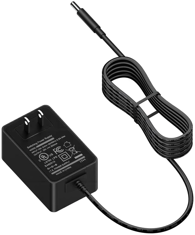 Main image of Charger for Shark SV1106 SV1110 SV1107 SV1112 XBT1106N XA1106 XA1100 YL09A-200045 Cordless Vacuum Replacement Adapter Power Supply Power Cord 6.5FT