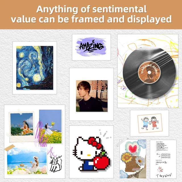 Alt view image 6 of 7 - 8x10 Backing Boards 10 Pack,Uncut White Mats Matboards, Acid-Free Backerboards for Art Prints, Ideal for Photos, Pictures, Prints, and Frame