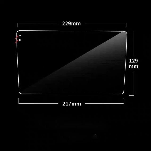 Alt view image 2 of 6 - Car Screen Protector,Glass Screen Protector Film car stickers for 9