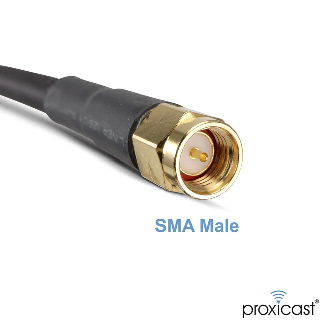 Alt view image 4 of 7 - 2 ft UltraFlex240 Low-Loss Coax Cable - SMA Male to N Male Ultra-Flexible 50 Ohm 240-Size Coaxial Jumper Cable for 4G/5G, GPS, ADS-B & RF Radios **Not for TV or WiFi** - ANT-141-020-02