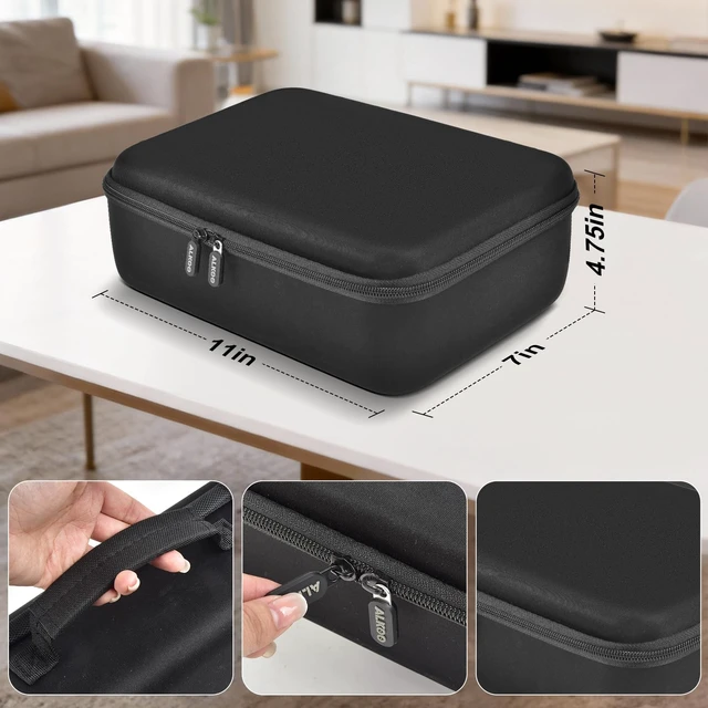 Alt view image 5 of 7 - Hard Photo Printer Case for Kodak Dock ERA Plus 4x6, Box Only Hard shell case stores printer, 2-3 cartridges, cables and 4x6 paper for Kodak Dock ERA Plus users, travel and events