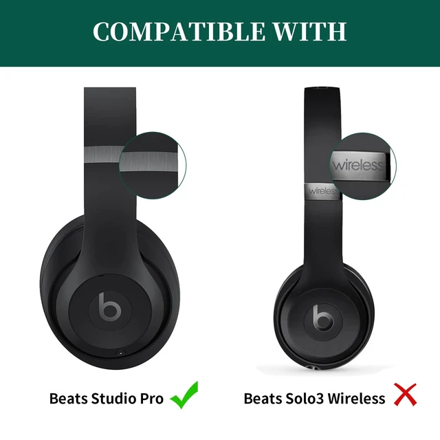 Alt view image 2 of 6 - Studio Pro 2023 Wireless Headband Replacement, Top Head Band Replace Repair Kit for Studio Pro 2023 Headphones Accessories, Bending Resistant, Durable, Composite Materials+Tools (Black)