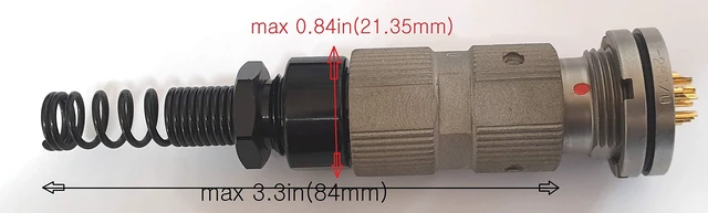 Alt view image 2 of 7 - U-229/U & U-183/U Audio Connector, 5-Pin Male & Female