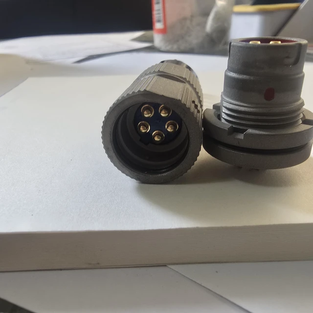 Alt view image 7 of 7 - U-229/U & U-183/U Audio Connector, 5-Pin Male & Female