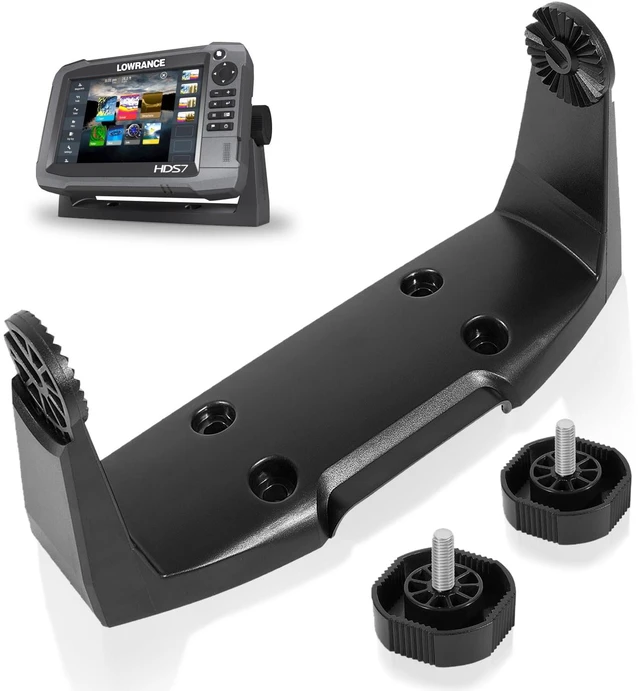 Main image of 000-11019-001 Gimbal Mounting Bracket with Knobs Compatible with HDS-7 Gen2 Gen3 Hook-7 Elite-7 Touchscreen Models