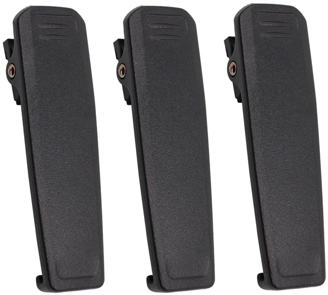 Main image of Replace MB-133 Belt Clip Compatible for ICOM Walkie Talkie IC-A16 IC-A16E IC-F1000/F2000 IC-F1100/F2100 IC-F3400/F4400 IC-F29SR Series BP-278 BP-279 BP-280 BP-283 BP-284 Battery Belt Clip 3PCS