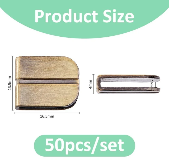 Alt view image 2 of 6 - 50Pcs Book Corner Protectors Antique Bronze Guard Edge Covers Alloy Corner Guards Decorative Book Scrapbooking Angle Protector for Scrapbooking Photo Album Book Menus Notebooks